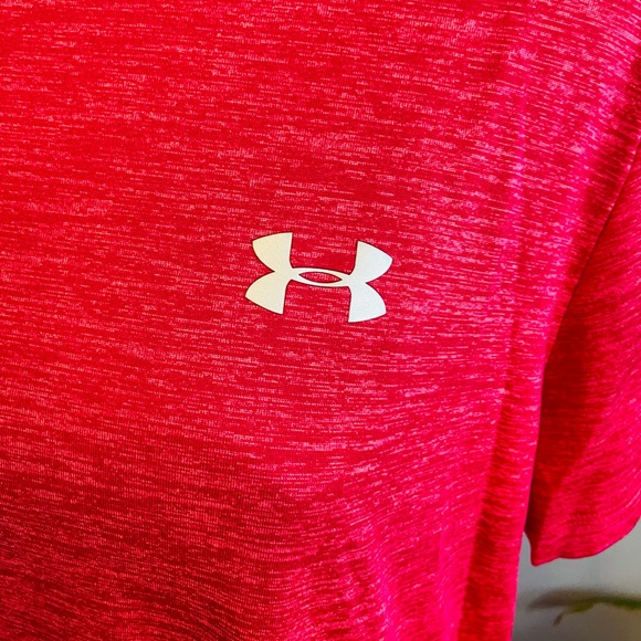 Hot Pink Under Armour Dryfit Shirt - Picture 2 of 3